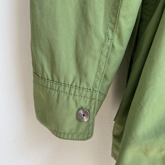Vintage Gallery Women’s Green Belted Hooded Jacket - Small - Picture 10 of 14